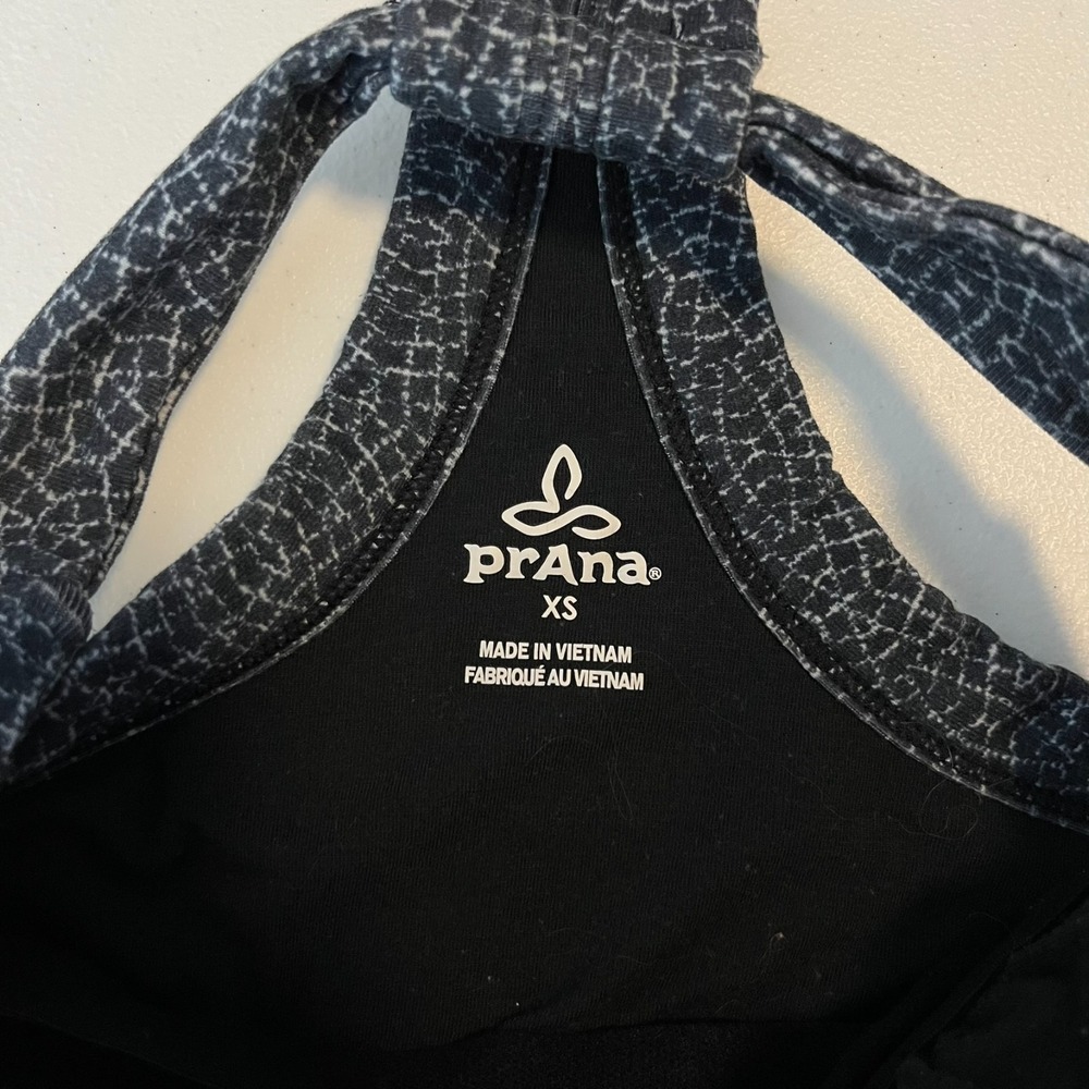 prAna Tank Dress Women's Size XS Blue Built in Bra Mini Short Length‎ Outdoors - Picture 8 of 9